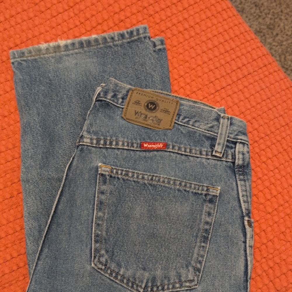 Wrangler Men's Denim Relaxed Jeans